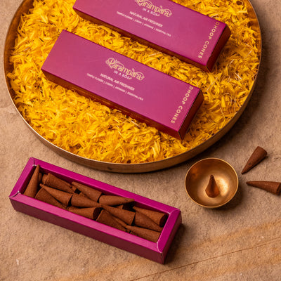 Natural Incense Cones in different Fragrance