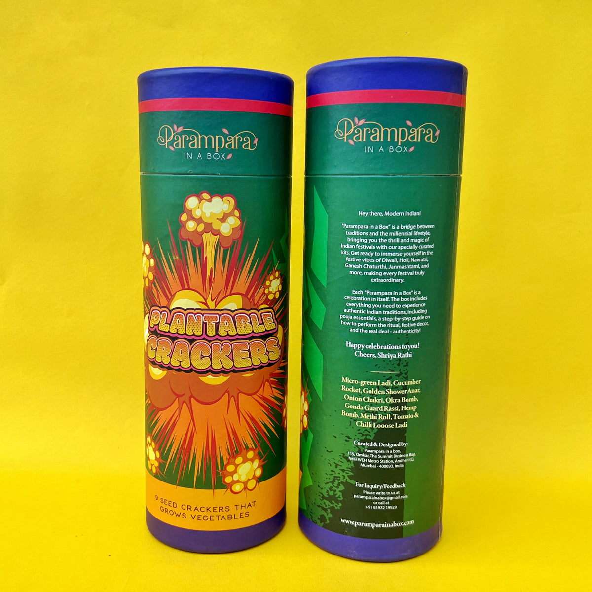 Parampara Plantable Crackers Box Package