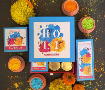 Holi Celebration Box - Homemade Thandai Mix - Homemade Thandai Mix