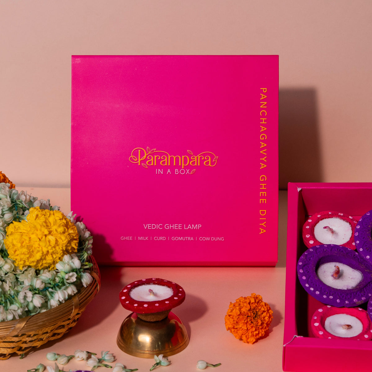 Panchagavya Ghee Diya Box