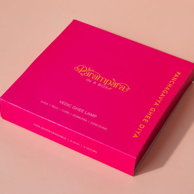 Panchagavya Ghee Diya Set Complete Box